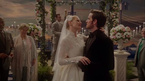 Once Upon a Time season 6 episode 20 Emma And Killian, Sneak Peek, Once Upon A Time, Camera Roll, Musical, Bridesmaid Dresses, Tv Shows, Wedding Dress, Songs