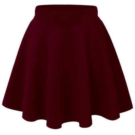 Vielonee TeeWomen's Basic Solid Versatile Stretchy Swing Mini Skater... ($45) ❤ liked on Polyvore featuring skirts, mini skirts, red skirts, stretch mini skirt, red skater skirt, stretchy mini skirts and mini circle skirt Mini Circle Skirt, Red Skater Skirt, Polyvore Clothes, Skirt Circle, Flared Skater Skirt, Skirts Red, Wide Skirt, Circle Skirts, Flared Mini Skirt