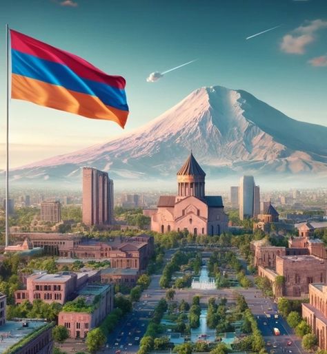 Cultural Pictures, Armenian Aesthetic, Armenian Flag, Armenian Food, Armenian Recipes, Armenian Culture, Yerevan Armenia, Old Barns, Armenia