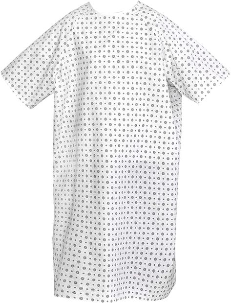 Talvania Hospital Gown Unisex Patient Medical Gowns Back Ties Fits up to XXL Patient Gown, Hospital Gowns, Pregnancy Labor, Hospital Outfit, Hospital Gown, White Clothing, Paris Outfits, White Gowns, Casual Button Down Shirt