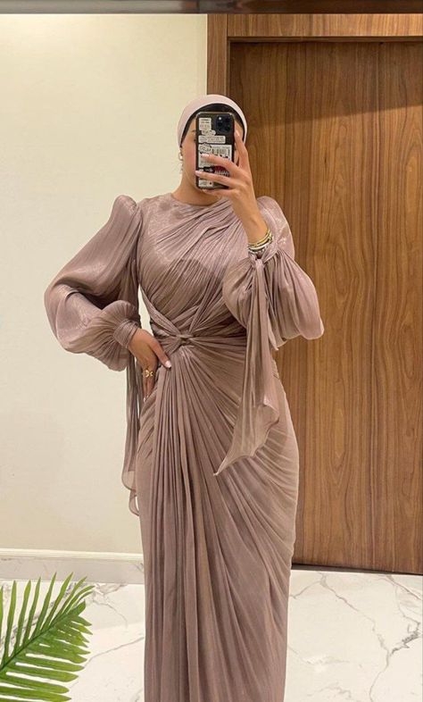 Simple Engagement Dress Hijab, Simple Dresses Hijab, Engagement Dress Hijab Simple, Hijabi Bridesmaid Dresses, Hijab Dresses Soiree, Engagement Dress Hijab, Dress Hijab Simple, Dress For Hijab, Soiree Dresses For Hijab