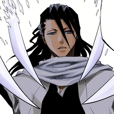 Byakuya Manga Colored, Kuchiki Byakuya Icon, Byakuya Kuchiki Manga, Byakuya Manga, Byakuya Kuchiki Icon, Byakuya Bleach, Bleach Byakuya, Bleach Men, Bleach Colored Manga