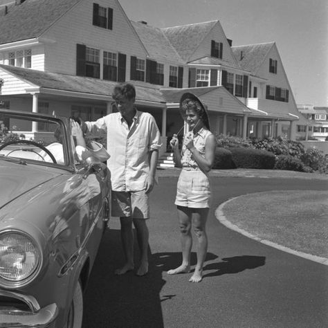 (LIFE, 1953) Jackie And Jfk, Jfk And Jackie, Hyannis Port, John Fitzgerald, Social Circle, Jackie O, Newly Engaged, Life Magazine, Emotional Support