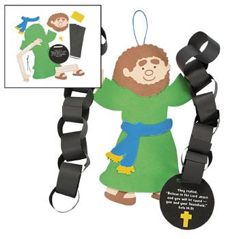 Apostle Paul in prison chains craft for kids Gospel Project, Daniel In The Lion's Den, Story Crafts, Sunday School Projects, Lion's Den, Music Camp, Bible Story Crafts, Vbs Ideas, Bible School Crafts