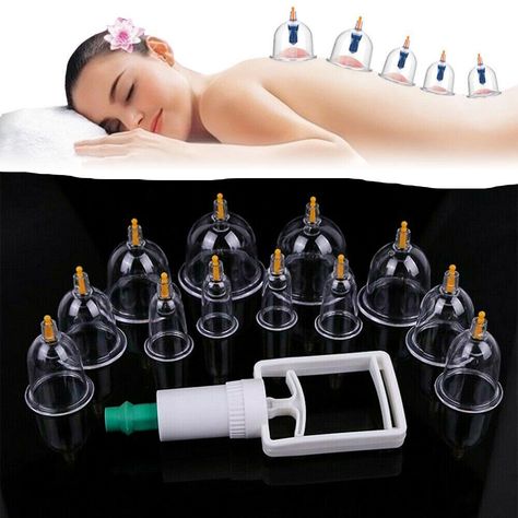 12 Cups/Set Chinese language Medical Wholesome Physique Vacuum Cupping Suction Remedy Therapeutic massage - eBay Check more at https://intelforte.org/12-cups-set-chinese-medical-healthy-body-vacuum-cupping-suction-therapy-massage-ebay/ Body Vacuum, Massage Cupping, Alhamdulillah For Everything, Chiropractic Clinic, Workout Beginner, Therapeutic Massage, Cups Set, Bodyweight Workout Beginner, Deep Tissue Massage