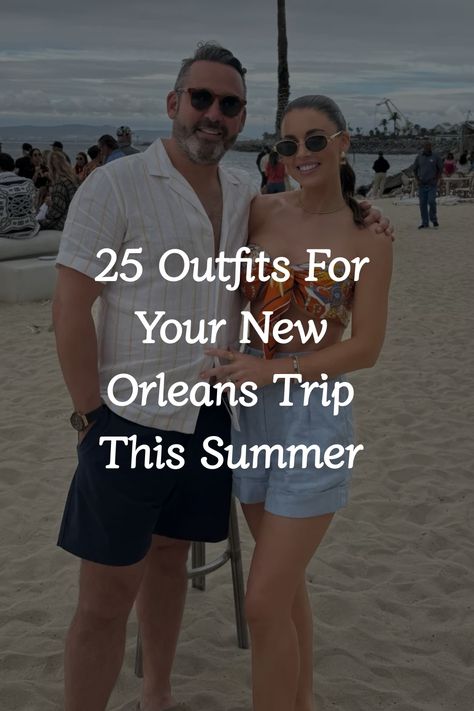 Discover 25 simple and casual summer outfits, blending aesthetic charm with the cute vibes of New Orleans style. Pack your bags and elevate your summer wardrobe for an unforgettable trip! Outfit Ideas For New Orleans In Summer, New Orleans Outfit Ideas Summer, New Orleans Summer Outfit, What To Wear In New Orleans, Outfits For New Orleans, New Orleans Outfit Ideas, Florida Trip Outfits, Outfit Ideas For New Orleans, New Orleans Aesthetic Outfit