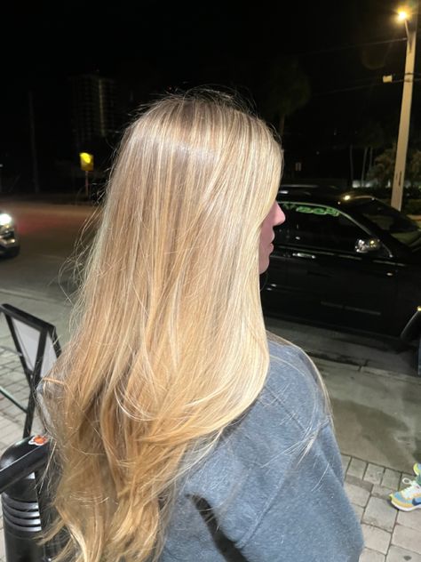 Long Straight Hair Blonde, Golden Bleach Blonde Hair, Nordic Blonde Hair Natural, Golden Blonde Hair With Dark Roots, Nordic Blonde Hair, Lightest Blonde Hair, Long Straight Dark Blonde Hair, Scandinavian Honey Blonde, Dark Golden Blonde Hair