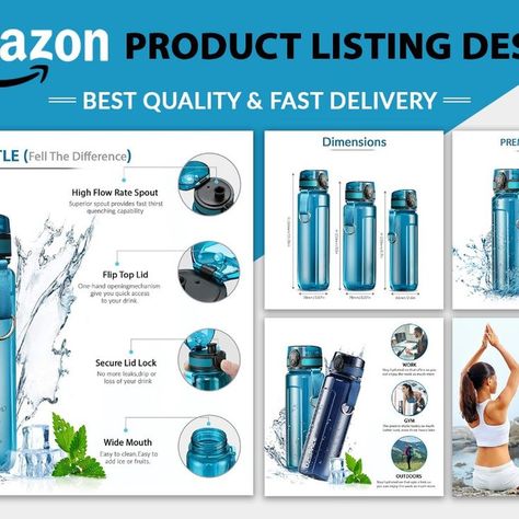 I will do top quality amazon product listing, infographic and lifestyle images Amazon Product Images, Amazon Listing Images Infographic, Amazon Listing Images Design, Amazon Infographic Design, Amazon Product Listing Design, Cheap Amazon Finds, Product Infographic Design, Amazon Infographic, Amazon Listing Design