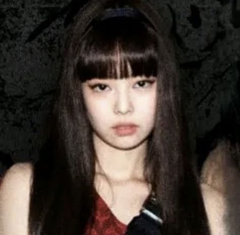 Jennie With Bangs, Do Good Quotes, Icons Jennie, Icon Cute, V Bts Wallpaper, Blackpink Icons, Girlfriend Material, Asian Eye Makeup, Jennie Kim Blackpink