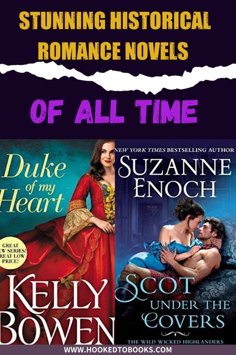 If you’re a sucker for romance but prefer your love stories to be set in a time before smartphones, selfies, and sexting; then, historical romance is the genre for you. #bookstoread #hookedtobooks #books #novels Spicy Historical Romance Books, Best Historical Romance Novels, Historical Romance Book Covers, Love And Heartbreak, Historical Romance Novels, Romance Tips, Books Novels, Historical Romance Books, Romance Book Covers