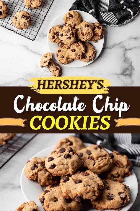 Hershey Chocolate Cookies Recipe, Chocolate Chip Cookies With Hershey Bars, Hersey Chocolate Chip Cookies, Hershey’s Chocolate Chip Cookies, Hersheys Chocolate Chip Cookies Recipe, Chipits Chocolate Chip Cookies, Hersheys Chocolate Chip Cookies, Kroketten Recipe, Hersheys Recipes