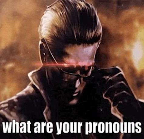 Wesker And Birkin, Wesker And Friends, William Birkin And Albert Wesker, Albert Wesker Reaction Pic, Albert Wesker Separate Ways, Resident Evil Wesker, Bingo Night, Albert Wesker, Resident Evil Collection