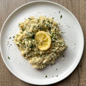 Lemon And Boursin Orzo Bake, Boursin Rice, Baked Orzo With Boursin Cheese, Orzo Boursin Bake Oven, Boursin Orzo, Sammy Montgoms, Orzo Bake, Chicken Orzo Pasta, Boursin Chicken