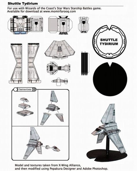 Starwars Paper Craft, Star Wars Papercraft Free Printable, Star Wars Papercraft, Star Wars Ships Design, Paper Model Car, Imperial Star Destroyers, Paper Aircraft, Free Paper Models, Star Wars Crafts