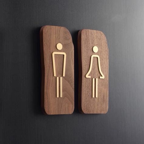 Restroom Signage Design, Toilet Signage Design, Washroom Signage, Bathroom Symbols, Toilet Signage, Bathroom Signage, Women Icon, Washroom Sign, Restrooms Signage