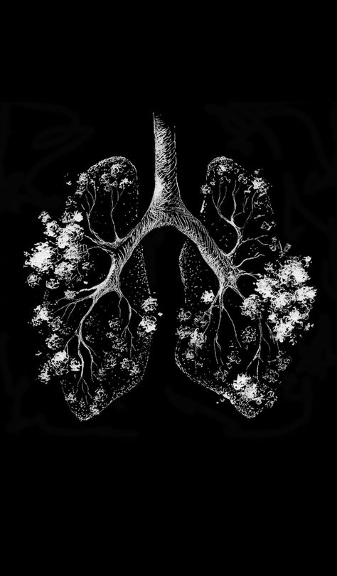 Lung Aesthetic, Lungs Aesthetic, Breathe Aesthetic, Lung Art, Lungs Illustration, Lungs Drawing, Anatomical Lungs, Lungs Art, Small Tattoos For Women