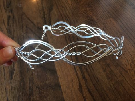 Fairy Crowns, Lotr Gifts, Elven Circlet, Wire Crown, Wire Fairy, Elven Jewelry, Hair Wreaths, Hair Bobbles, Diy Jewlery