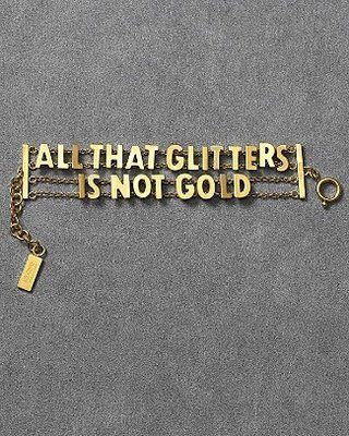 Crystals Quotes, The Bling Ring, All That Glitters Is Gold, Moschino Cheap And Chic, Shades Of Gold, Bracelet Diy, Gold Top, All That Glitters, Bijoux Diy