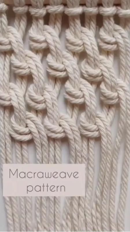 Pola Macrame, Macrame Wall Hanger, Macrame Plant Hanger Patterns, Macrame Knots Tutorial, Makramee Diy, Macrame Knots Pattern, Diy Macrame Plant Hanger, Macrame Wall Hanging Diy, Macrame Wall Hanging Patterns