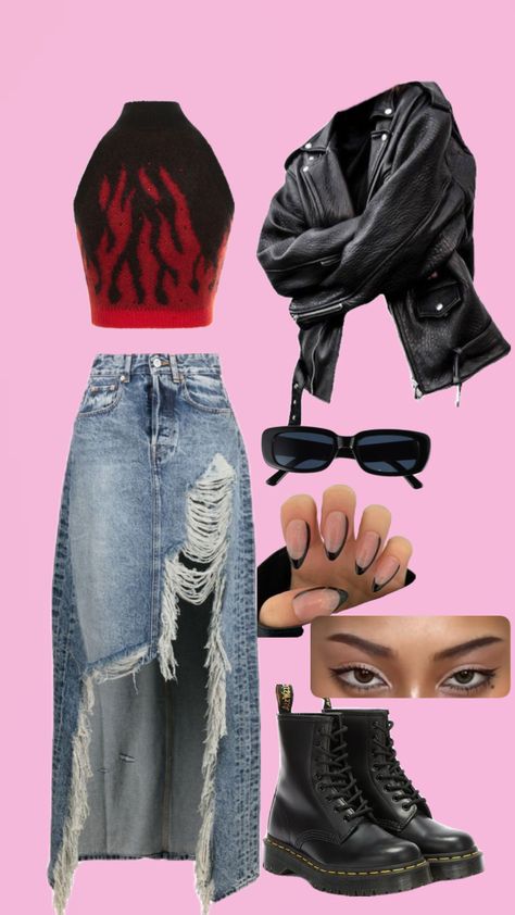 #outfitinspo #beauty #vibes #books #quotes #remix #edgy City Pop Aesthetic Outfits, Edgy Outfits Winter, Edgy Style Inspiration, Edgy Outfits Aesthetic, Anti Fashion Aesthetic, Winter Outfits Dinner, Outfit Ideas For School Fall, Cute Outfits Winter, Beauty Vibes