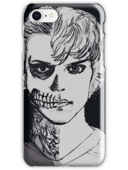 Tate - darkness - black background iPhone 8 Cases Tate Langdon Drawing, Tate From American Horror Story, American Horror Story Seasons, Tate Langdon, Revealing Dress, Deep Art, Kardashian Style, Iphone 8 Cases, Art Journal Inspiration