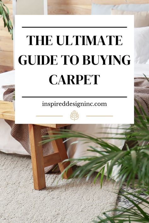 The ultimate guide to buying carpet. Inspired Design Inc. Types Of Carpet Living Rooms, Carpet On Dark Wood Floors, Bedrooms With Carpet Ideas, Dark Wall To Wall Carpet, Choosing Carpet Color, Popular Carpet Choices, Carpet 2023 Trends, How To Choose Carpet Color, Best Bedroom Carpet