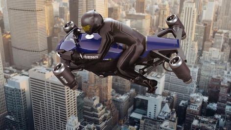 This New Air Bike Can Fly at 250 MPH Over Buildings and Mountains – Robb Report Mini Jet Engine, Flying Motorcycle, Jet Packs, Jet Turbine, Jet Pack, Turbine Engine, Flying Vehicles, Cargo Aircraft, Robb Report