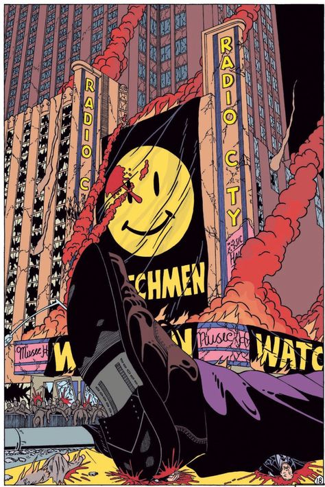 Watchmen Art, The Boys Comic, Watchmen Comic, Comic Wallpaper, Ghost Comic, Retro Comic Art, Graphic Design Posters Layout, Batman Poster, Western Comics