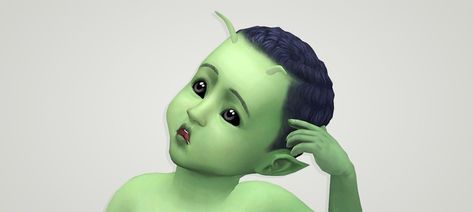 itsgohliad‌: i believe  two brows for (f)alien/elf/vulcan and a pair of antennas for all ages (even toddlers) Here are a couple... – @love4sims4 on Tumblr Alien Elf, Sims 4 Alien, The Sims 4 Toddler, Alien Antenna, Sims 4 Toddler, Cc Finds, Antennas, The Sims, Sims 4