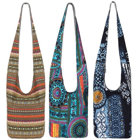 Boho Style Design, Boho Tote Bag, Hand Bags For Women, Boho Purse, Boho Handbags, Ethnic Bag, Hippy Chic, Fabric Ideas, Hippie Bags