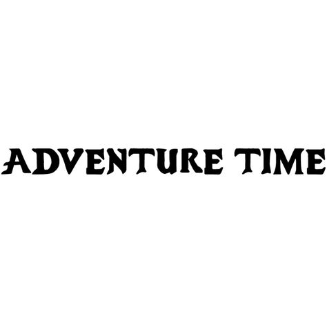 NEW on Famous Fonts! Adventure Time Logo is a font based on the title logo from the TV show Adventure Time. Download it now! Adventure Time Font, Adventure Time Logo, Famous Fonts, Time Logo, Pendleton Ward, Tom Kenny, King Tom, Cartoon Network Studios, Jeremy Shada