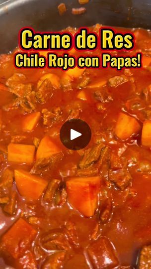 195K views · 3.1K reactions | Carne de Res con Chile Rojo y Papas! | Francisco en la Cocina | Francisco en la Cocina · Original audio Chile, Healthy Recipes, Audio