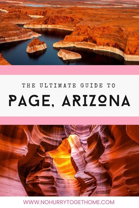 Wondering how to plan the perfect trip to Page Arizona? Here's the ultimate guide to the best things to do in Page, including day trips, natural wonders, outdoor activities, and more. Page Az Things To Do, Arizona Activities, Arizona Day Trips, Things To Do In Arizona, Desert Magic, Vacay Spots, Marble Canyon, Arizona Restaurants, Arizona Trip