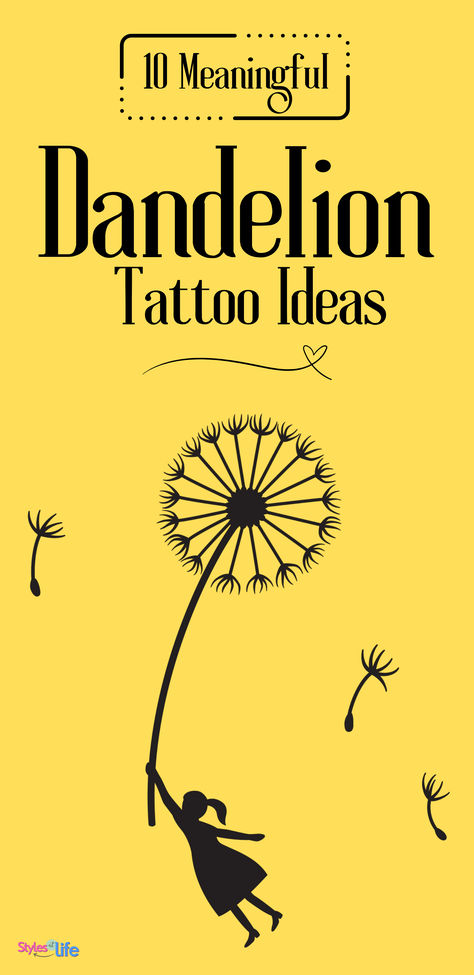 Here are a few tattoo dandelion patterns you can go through while thinking about inking one on your body. Wish Tattoo Symbols, Dandelion And Lily Tattoo, Tattoos With Dandelions, Dandelion Phases Tattoo, Just Breath With Dandelion Tattoo, Fairy Blowing Dandelion Tattoo, Dandelion Chain Tattoo, Tree With Leaves Tattoo, Delicate Dandelion Tattoo