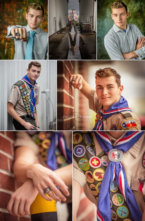 Eagle Scout Pictures Photo Ideas, Scout Senior Pictures, Scout Neckerchief Display, Eagle Scout Senior Pictures, Eagle Ceremony Ideas, Eagle Court Of Honor Ideas, Eagle Scout Court Of Honor Ideas, Eagle Scout Project Ideas, Scouts Activities