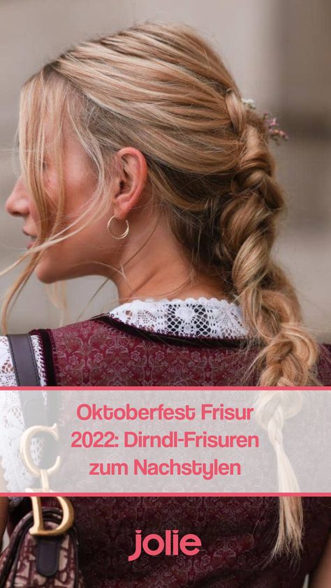 Oktoberfest-Frisuren sind nicht nur zur Wiesn ein Hit - wer Flechtfrisuren anders stylen und stecken möchte, liegt mit diesen Dirndl-Frisuren genau richtig. Hairstyles