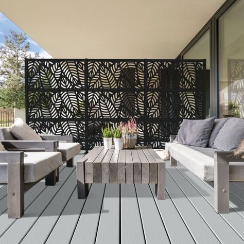 Barrette Outdoor Living, Vinyl Deck Railing, Decorative Screen Panels, Vinyl Railing, Outdoor Screens, Hgtv Dream Home, Privacy Screens, Outdoor Decorating, Deck Patio