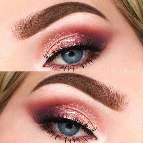 TooFaced Sweet Peach palette shades Candied Peach, Summer Yum and Talk Derby to Me in crease, Just Peachy and Nectar Sweet Peach Palette, Pageant Makeup, Summer Eye Makeup, Summer Eyes, Peach Palette, Peach Eyeshadow, Fresh Makeup, Braut Make-up, Makeup Guide