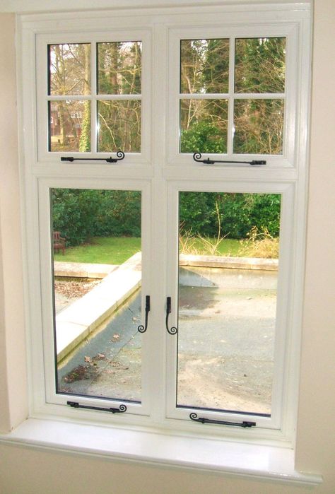 Cottage Style UPVC Windows | Gardinia UPVC Windows & Double Glazing Cottage Style Windows Exterior, Pvc Windows Ideas, Cottage Windows Exterior, Upvc Windows Design, 1930s Windows, Double Glazing Windows, Cottage Style Windows, Cream Upvc Windows, Sash Upvc Windows