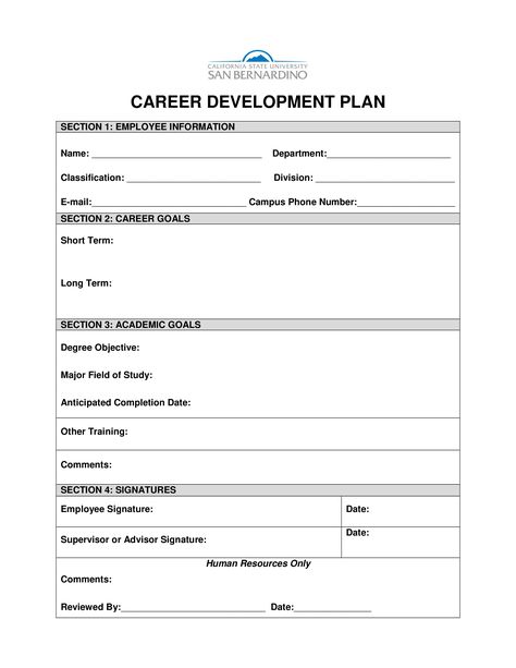 Employee Career Development Plan - How to create an employee Career Development Plan? Download this Employee Career Development Plan template now! Career Development Plan Template, Career Plan Template, Career Plan Example, Development Plan Template, Professional Development Plan, Career Development Plan, Career Plan, Senior Ads, Radical Expressions