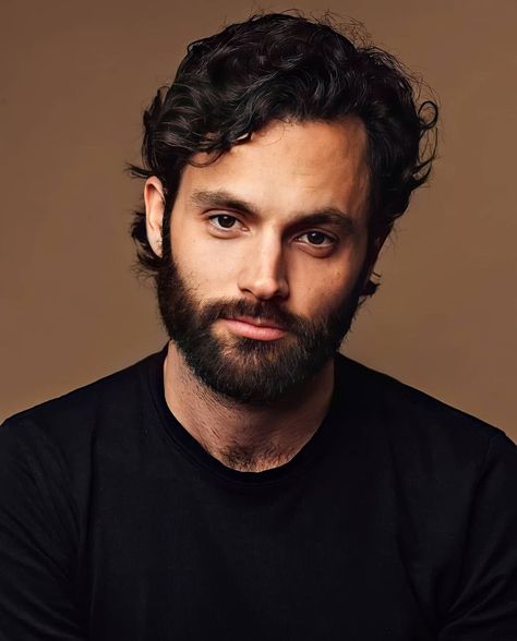 Penn Badgley With Beard, Penn Badgley Beard, Penn Badgley Photoshoot, Taylor Miller, Joe Goldberg, Models To Draw, Penn Badgley, Tom Ellis, Hair And Beard Styles