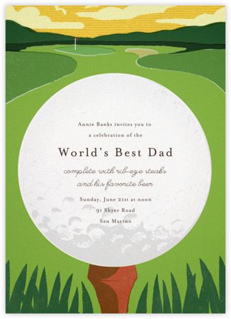 Father's day invitations - online at Paperless Post Farewell Party Invitations, Online Party Invitations, Retirement Invitations, Retirement Party Invitations, Farewell Parties, Winter Parties, Work Anniversary, 9th Birthday Parties, Retirement Cards