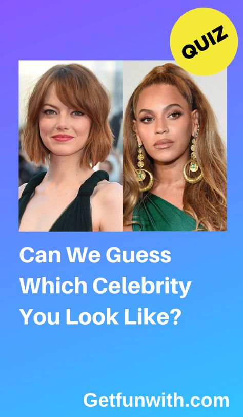 We all look like one celebrity or another, but which celebrity actually shares your unique physical traits? Ready to find out which celebrity is your twin? Take these 10 quiz questions and find out! #quiz #quiz #celebrity How To Find Soulmate, Physical Traits, Trivia Tuesday, Little Miss Characters, Celebrity Quiz, Celebrity Quizzes, Buzz Feed, Pub Quiz, Fun Personality