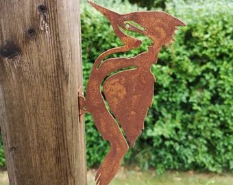 Vogel Silhouette, Fence Toppers, Decorative Garden Stakes, Yard Ornaments, Metal Tree Wall Art, Fence Decor, Bird Silhouette, Metal Birds, Rusty Metal