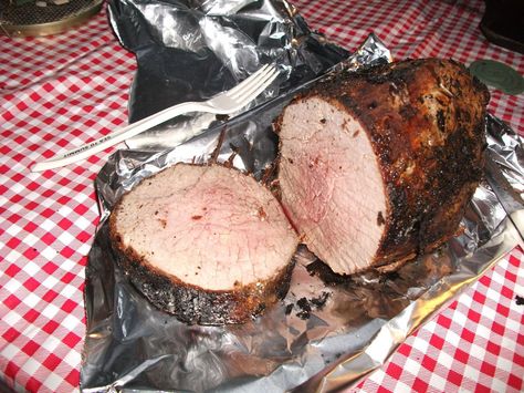 Perfect Campfire Roast Campfire Roast, Pork Sirloin Roast, Rolled Roast, Pork Sirloin, Sirloin Roast, Sirloin Tip Roast, Iron Recipes, Sirloin Tips, Cast Iron Recipes