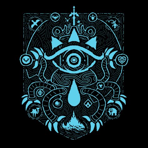 Sheikah guardian technology design Zelda Tattoo, Walpapers Cute, Wild Tattoo, Zelda Twilight Princess, Gaming Tattoo, Nintendo Art, Zelda Art, Desenho Tattoo, Ocarina Of Time