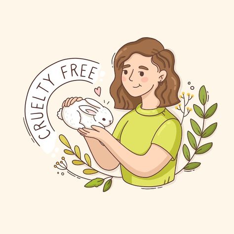 Holding A Bunny, Kara Kara, Cruelty Free Brands, Learn Art, A Bunny, Art Drawings Sketches Simple, Beauty Routine, Drawing Reference Poses, Cute Gif