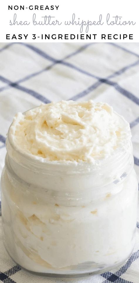 Shea Butter Lotion Recipe, Shea Butter Whipped, Diy Body Butter Recipes, Homemade Lotion Recipe, Shae Butter, Shea Butter Recipes, Whipped Lotion, Homemade Body Butter, Shea Butter Lotion