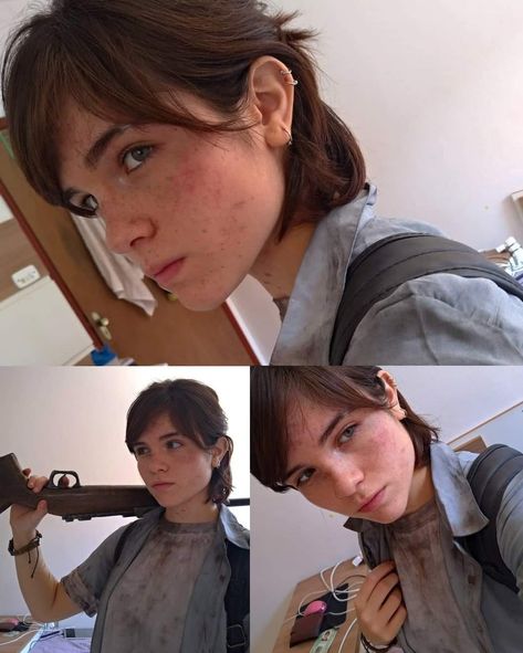 Ellie Williams Cosplay Guide, Ellie Williams Halloween Costume, Ellie Williams Makeup, Ellie Williams Costume, Ellie Cosplay The Last Of Us, Ellie The Last Of Us Outfit, Easy Characters To Cosplay, Ellie Williams Outfit, Ellie Williams Cosplay