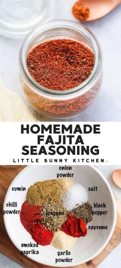 Crockpot Fajitas, Fajita Seasoning Recipe, Fajita Mix, Fajita Seasoning Mix, Fajita Spices, Homemade Fajita Seasoning, Julie Blanner, Spice Mix Recipes, Homemade Spice Blends